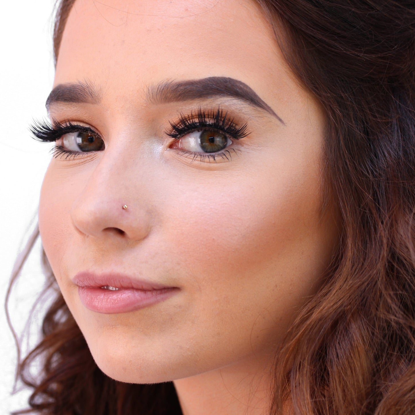 9 Karat Gelbgold 2mm Kugel Nasenschraube