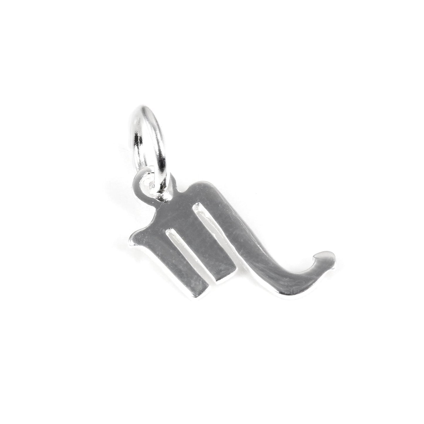 Kleine Sterling Silber 2D Tierkreiszeichen Charms