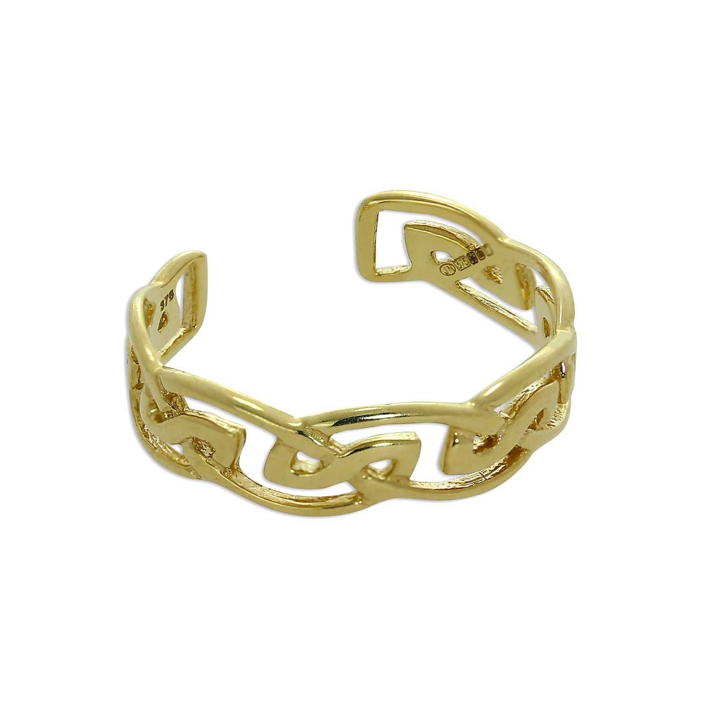 9 Karat Gold Keltischer Knoten Zehenring