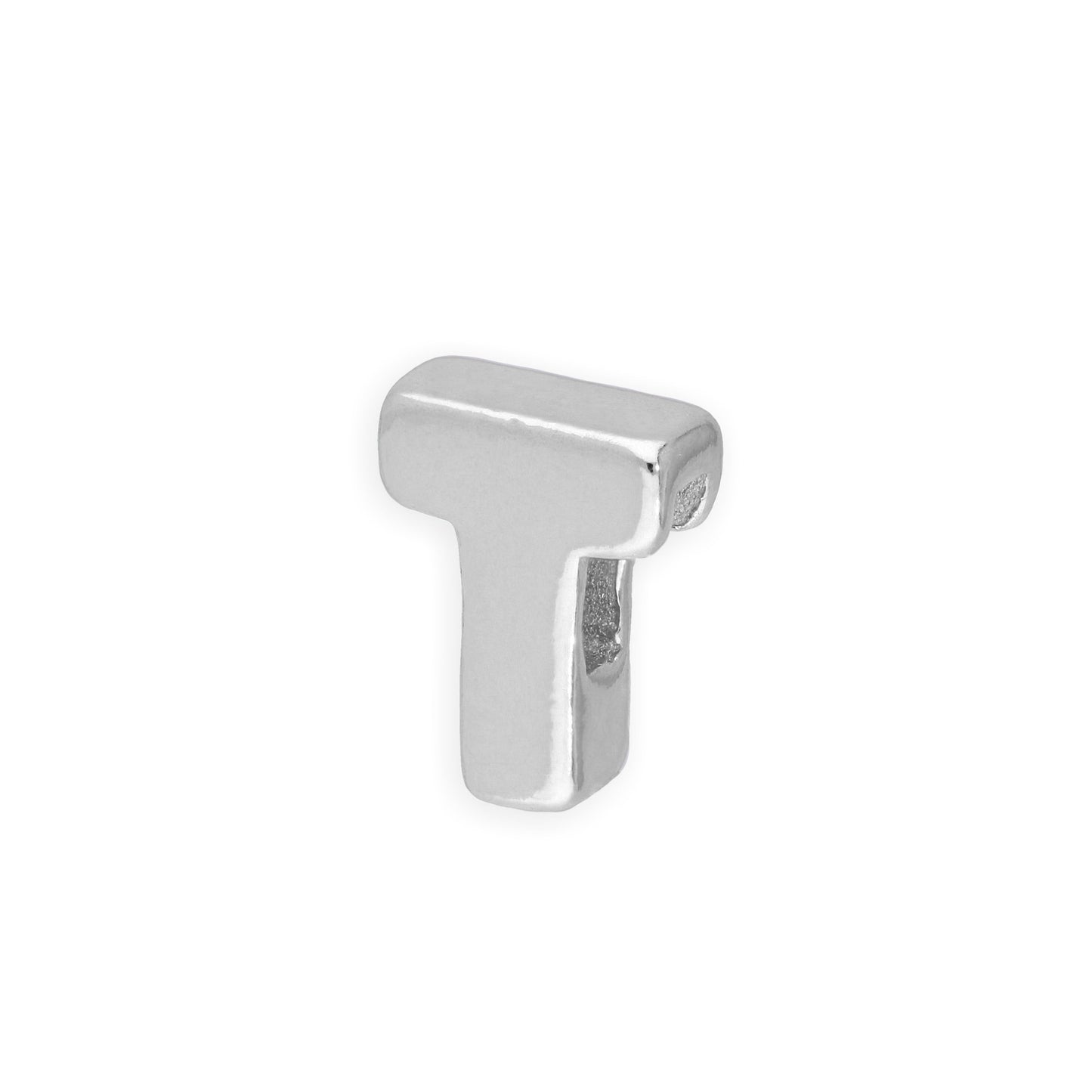 Sterling Silber Alphabet Buchstaben Perlen A - Z