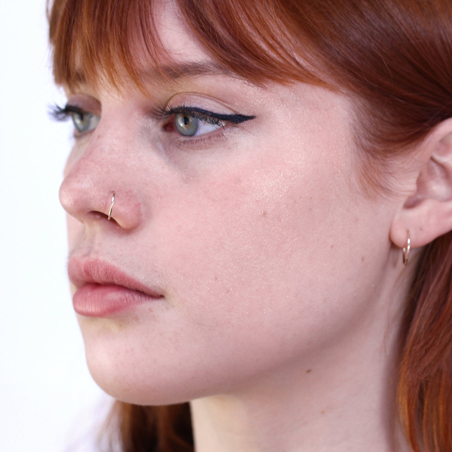 9 Karat Gold 10mm Leicht Nasenring