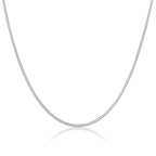 Sterlingsilber Schlangenkette oder Armband