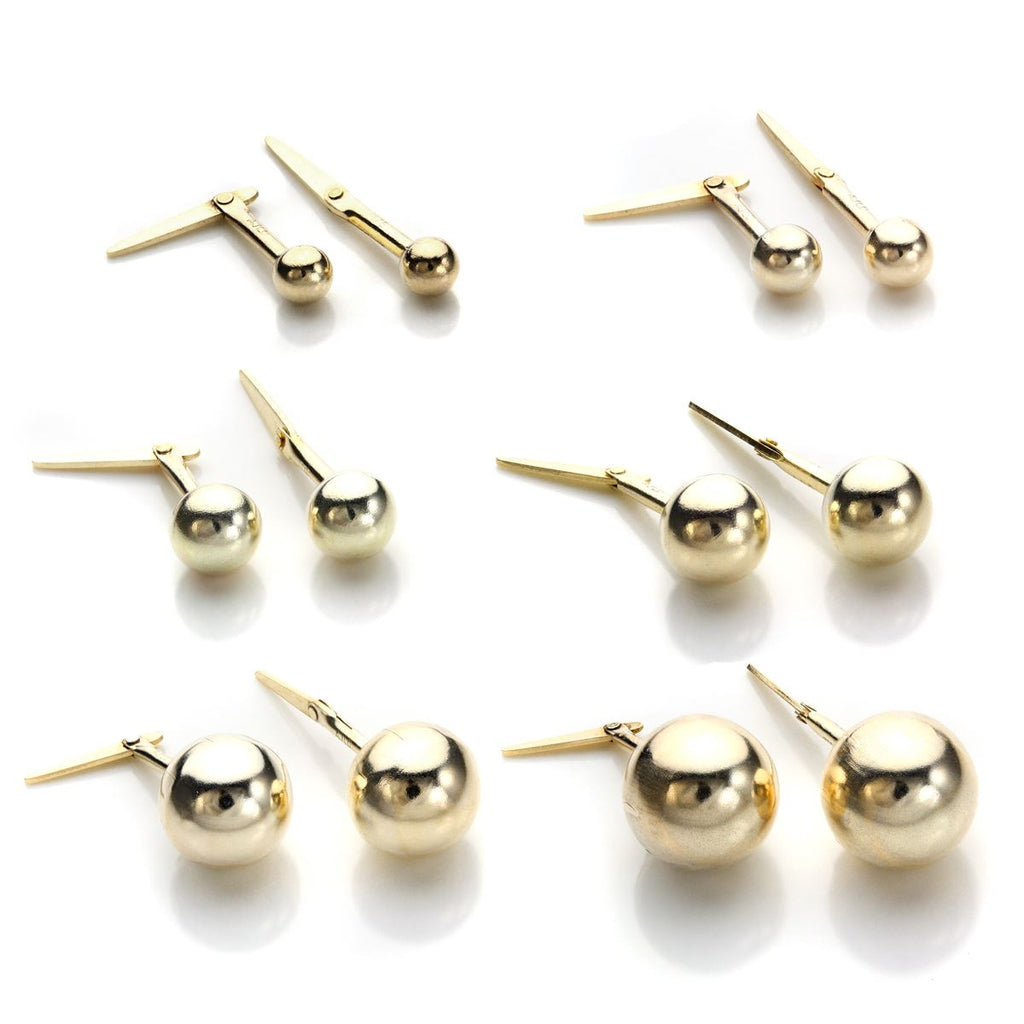 Andralok 9 Karat Gelbgold Ohrstecker
