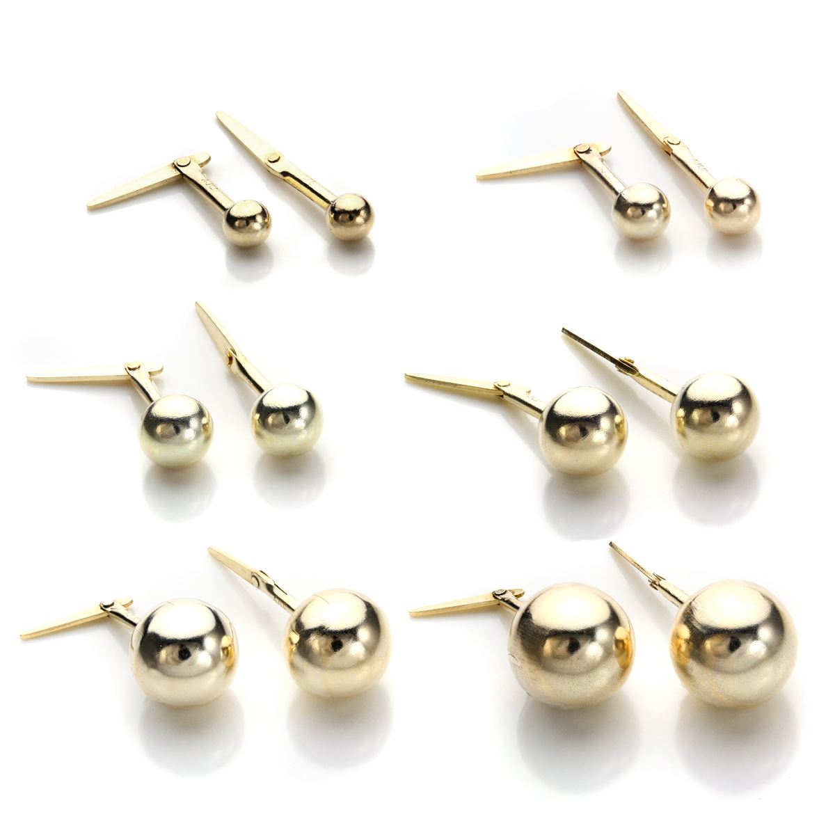 Andralok 9 Karat Gelbgold Ohrstecker