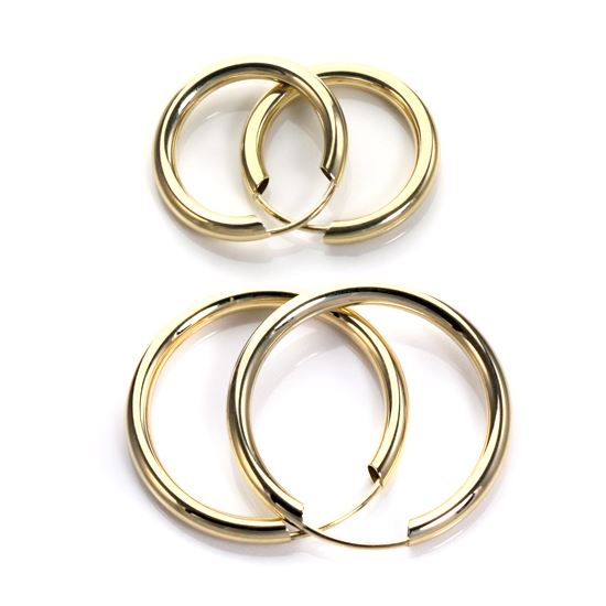 9 Karat Gelbgold Ohrringe