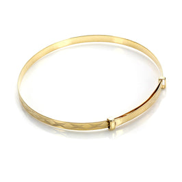 9 Karat Gelbgold Säugling Armreif