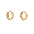 9 Karat Gold Klappcreolen Ohrringe