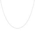 Sterlingsilber 1 mm Kügelchen Halsband 30,5 + 7,5 cm