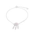 Sterlingsilber Traumfänger Armband Einstellbar