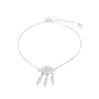 Sterlingsilber Traumfänger Armband Einstellbar