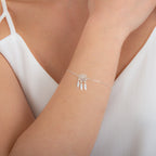 Sterlingsilber Traumfänger Armband Einstellbar