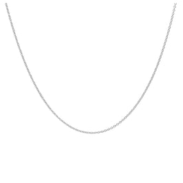 Sterlingsilber Schiebekette Halskette Einstellbar