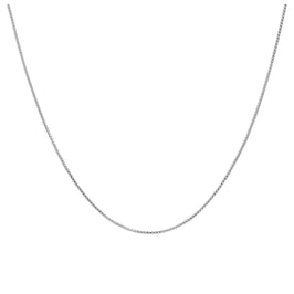 Sterlingsilber Schiebe Kastenkette jede Größe bis zu 61 cm