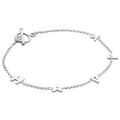 Sterlingsilber HAPPY 18 cm Armband