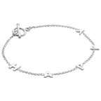 Sterlingsilber HAPPY 18 cm Armband