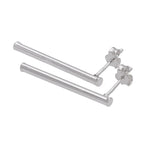 Ohrstecker aus Sterlingsilber mit langem Stab