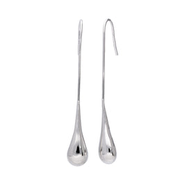 Sterlingsilber Minimalismus Tränentropfen Ohrhänger