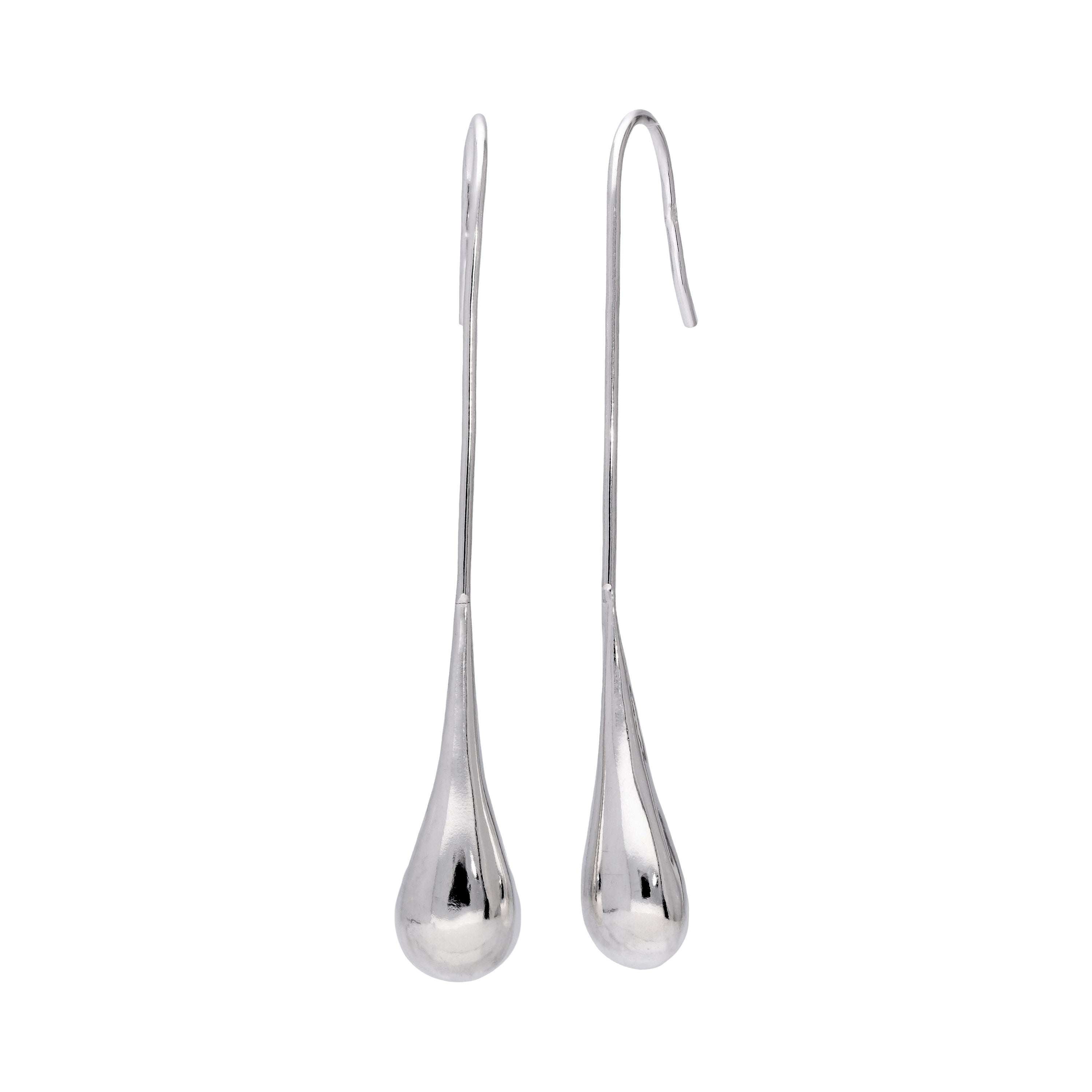 Sterlingsilber Minimalismus Tränentropfen Ohrhänger