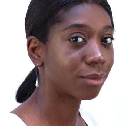 Sterlingsilber Minimalismus Tränentropfen Ohrhänger