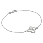 Sterlingsilber Schmetterling Herz Flügel Armband