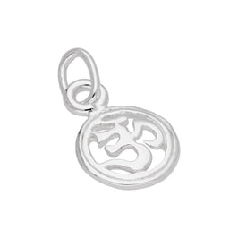 Om-Charm aus Sterlingsilber