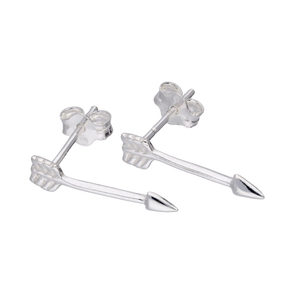 Sterlingsilber Pfeil Ohrstecker