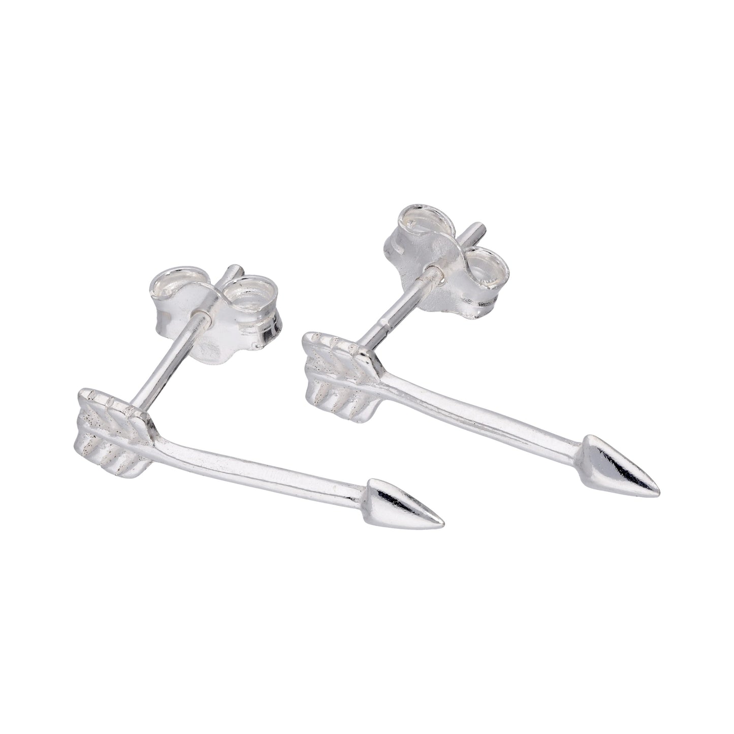 Sterlingsilber Pfeil Ohrstecker