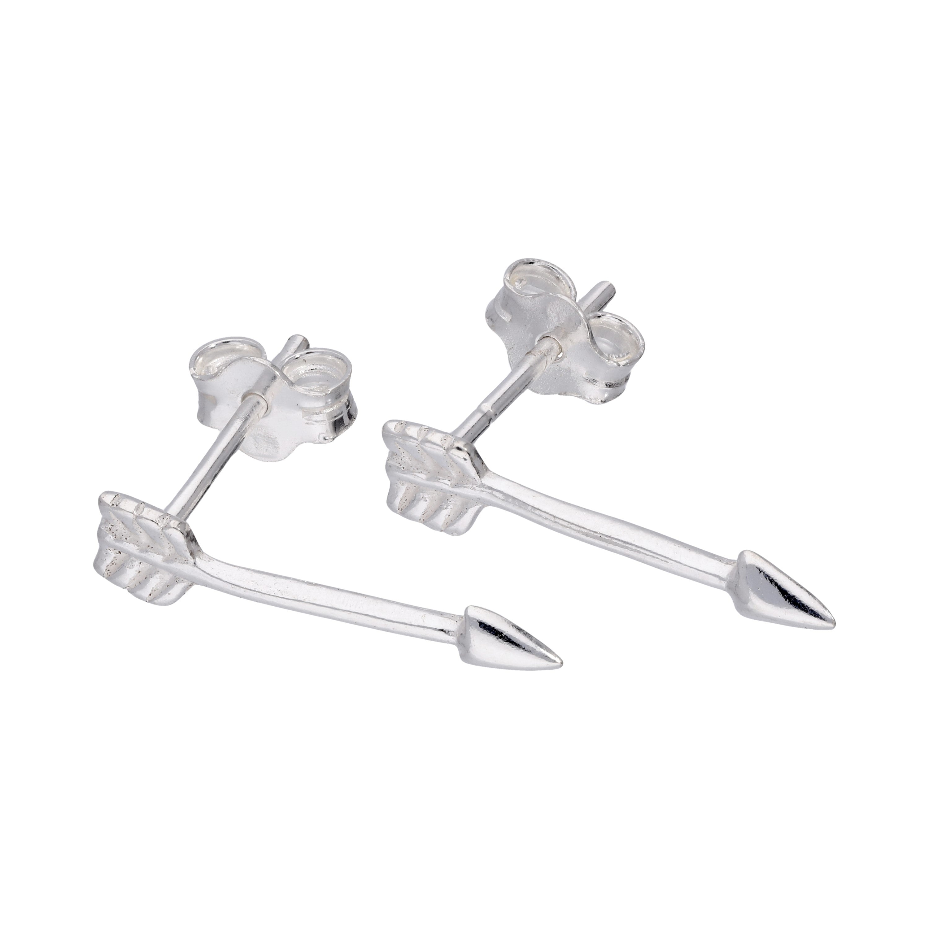 Sterlingsilber Pfeil Ohrstecker