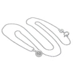 Sterlingsilber Weihnachtskugel Halskette – 35–55 cm