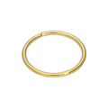 9 Karat Gold Einfach 22Ga 6 mm Helix Piercing Nasenring