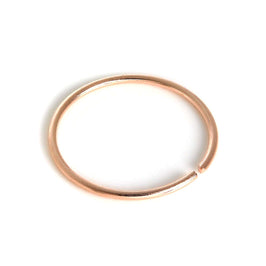9 Karat Roségold 8 mm Helix Creolen Ohrring