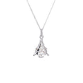 Sterlingsilber Weihnachtsbaum Halskette – 16-32 Zoll