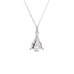 Sterlingsilber Weihnachtsbaum Halskette – 16-32 Zoll
