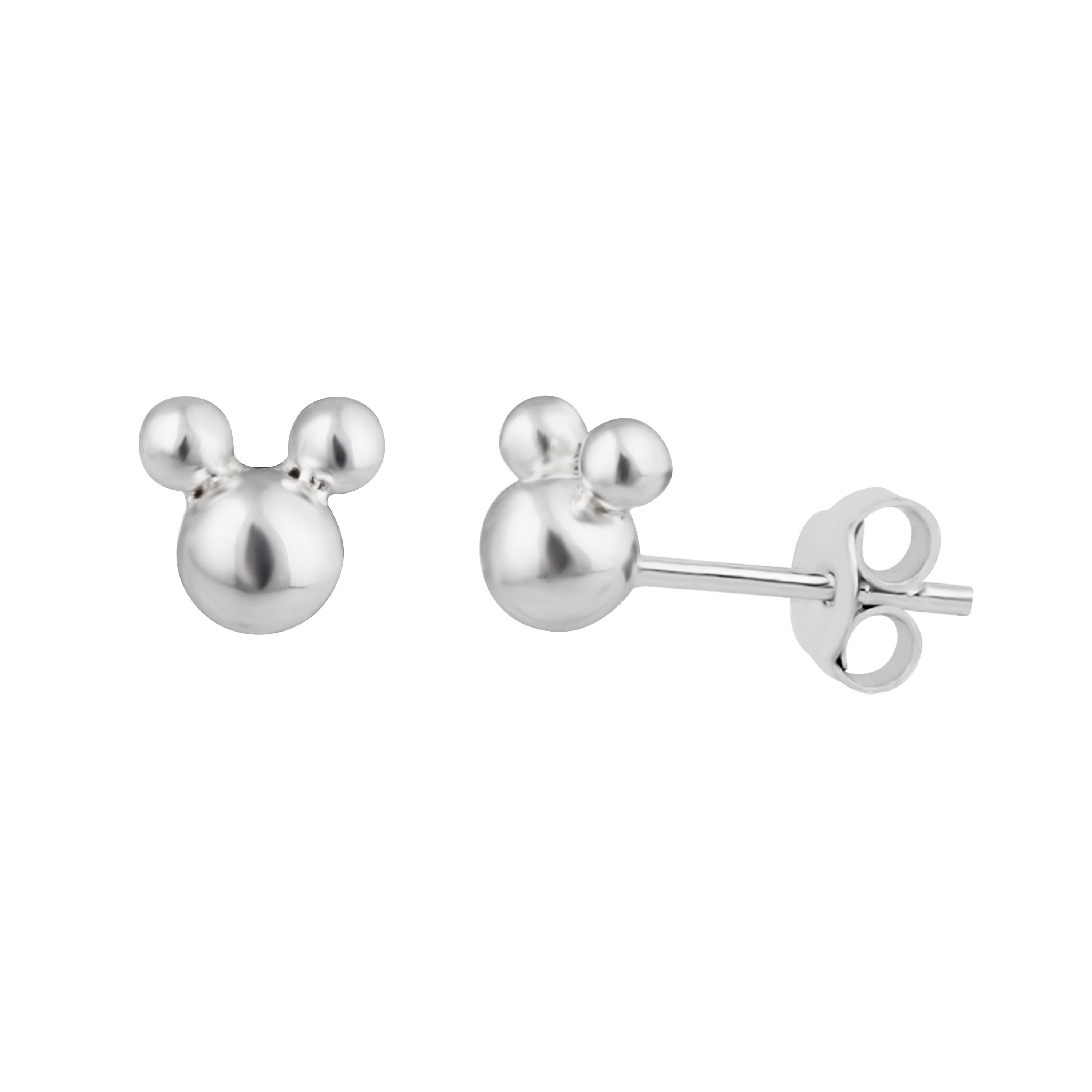 Sterlingsilber Mauskopf Ballon Ohrringe