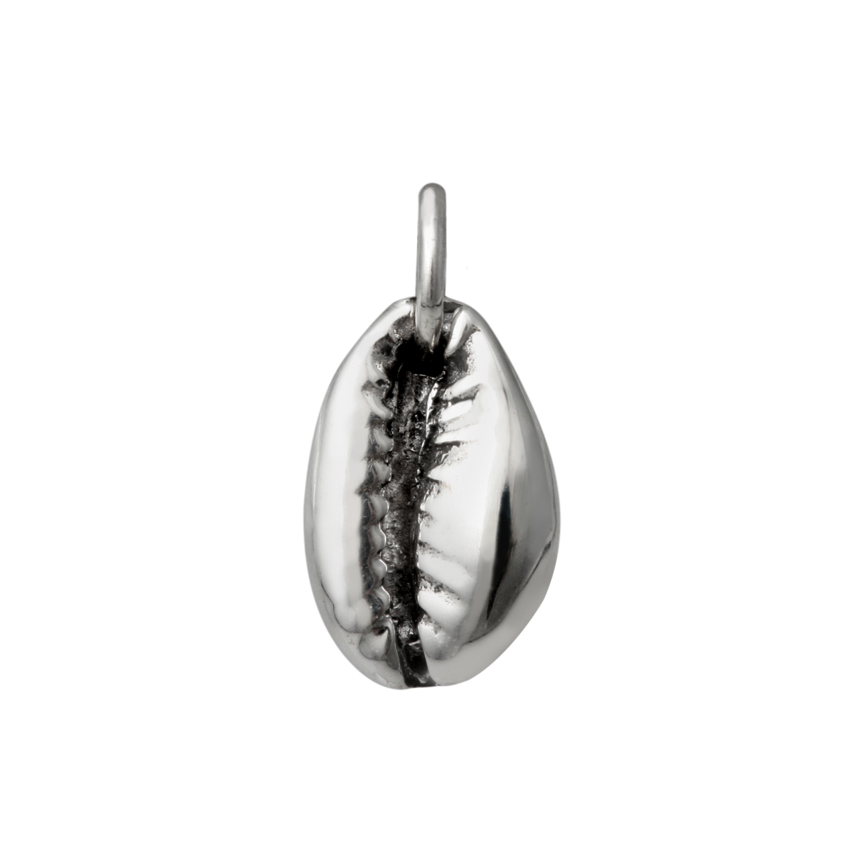 Sterlingsilber Kaurimuschel Anhänger