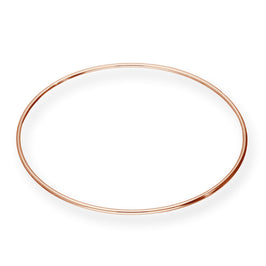 Rosévergoldet Sterlingsilber Rund 68 mm Armreif