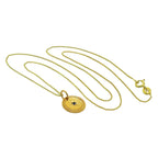 Gold-vergoldete Halskette mit Sternmedaillon aus Sterlingsilber 14-32 Zoll