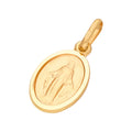9 Karat Gold Wundertätige Maria Anhänger