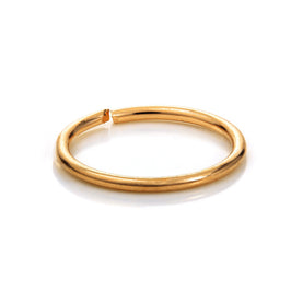14 Karat Gold 8 mm Creolen Nasenring Piercing