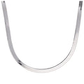 Sterlingsilber Flache Herringbone-Kette 18 - 20 Zoll