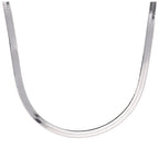 Sterlingsilber Flache Herringbone-Kette 18 - 20 Zoll