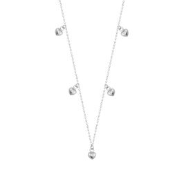 Sterlingsilber Mehr Herz 40,5 cm Verstellbar Halskette