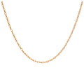 9 Karat Gold-Halskette mit massiven Gliedern – 40–60 cm
