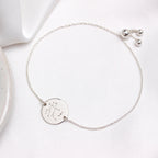 Personalisiertes Sterlingsilber Konstellation Initialen Armband