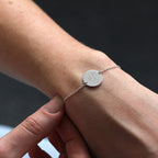 Personalisiertes Sterlingsilber Konstellation Initialen Armband