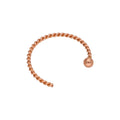 9 Karat Roségold Gedreht Offen Creolen 22Ga 8 mm Nasenring