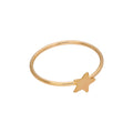 14 Karat Gold Stern Offen Creolen 9 mm 24Ga Nasenring