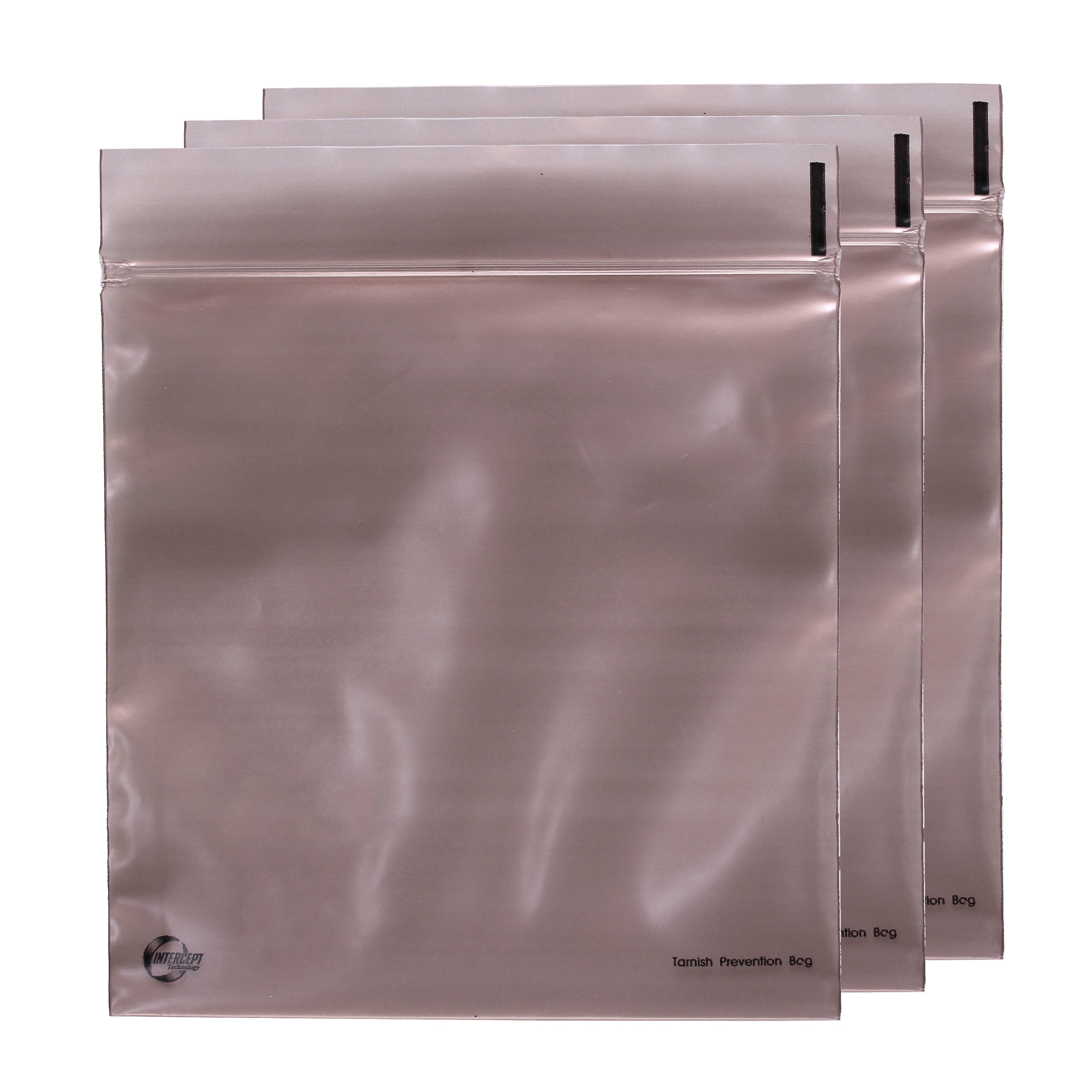 Oxidationsschutz 15 cm x 15 cm Groß Intercept' Reißverschluss Beutels (3er Pack)