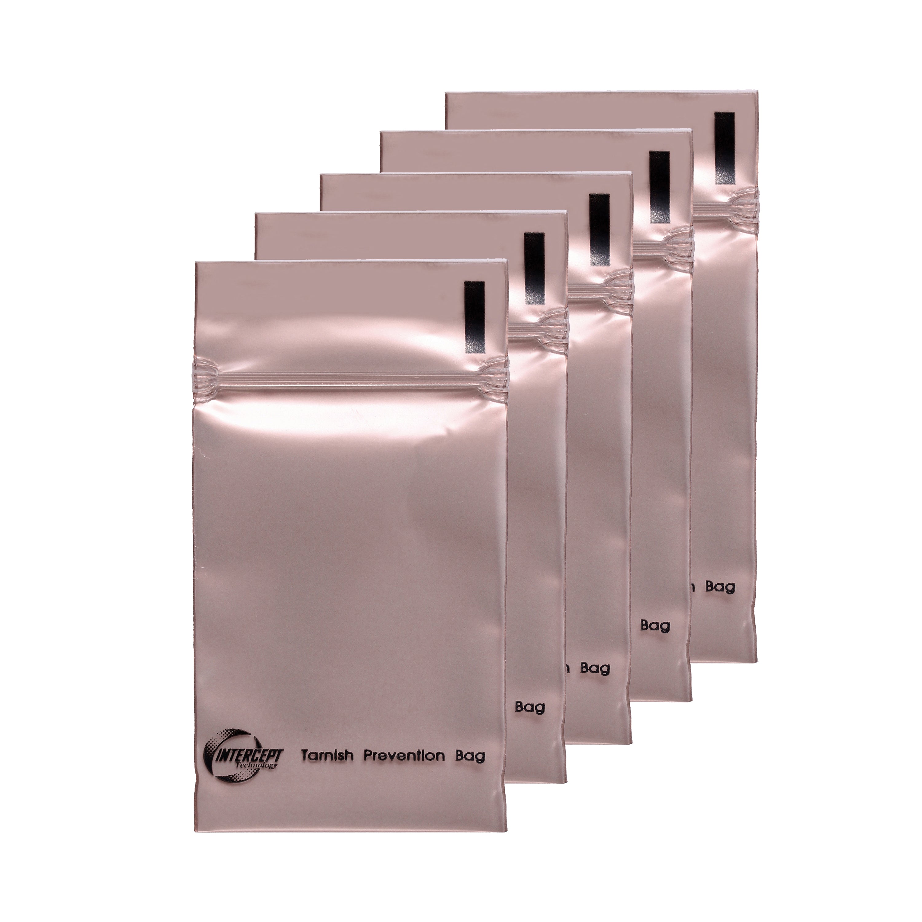 Oxidationsschutz 5 cm x 7,5 cm Klein Intercept' Reißverschluss Beutel (5er - Pack)
