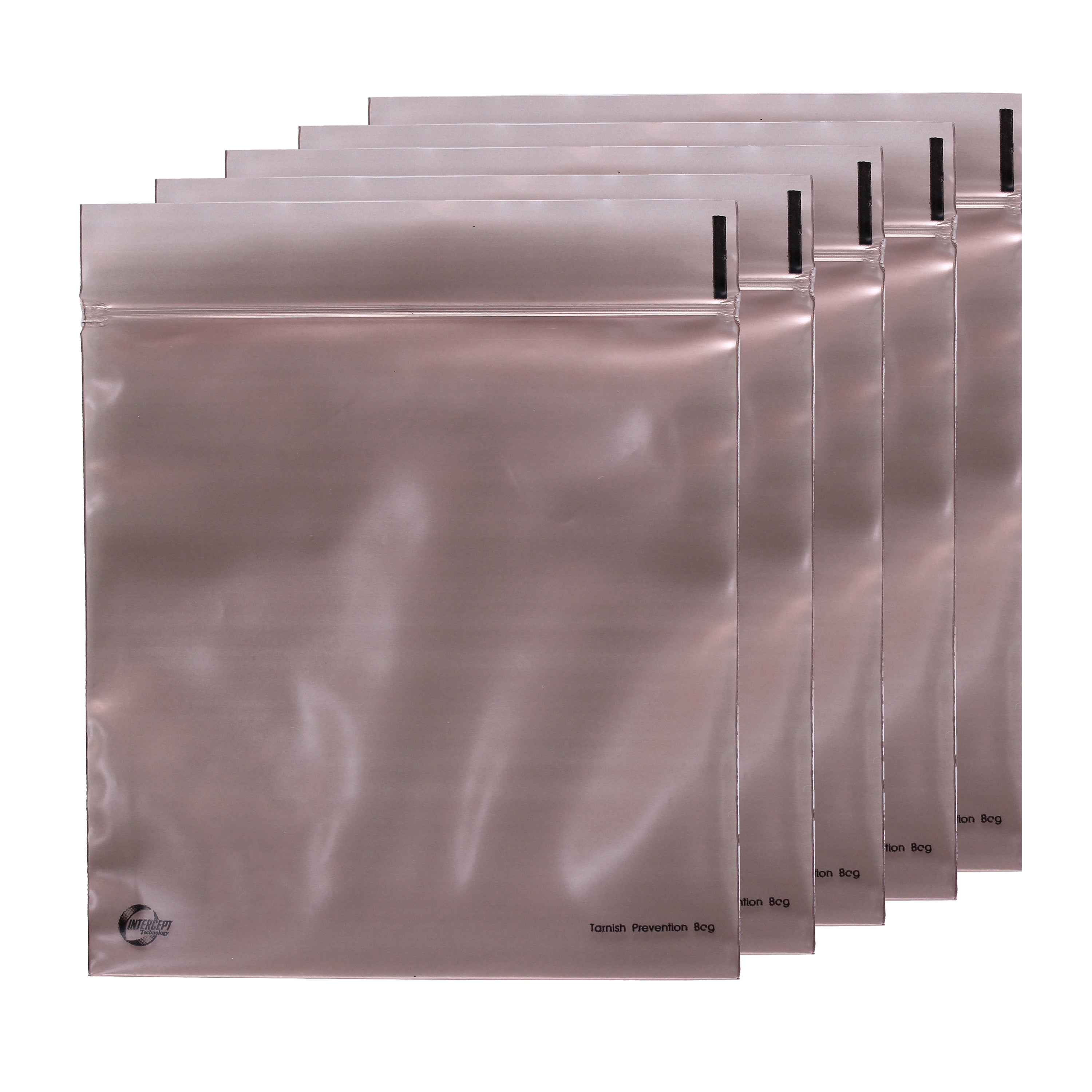 Oxidationsschutz 15 cm x 15 cm Groß Intercept' Reißverschluss Beutel (3er Pack)